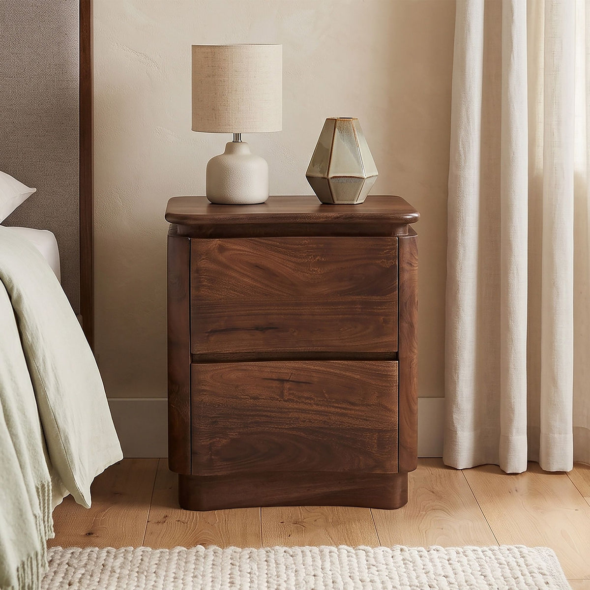 Akhila 2 Drawer Accent Table
