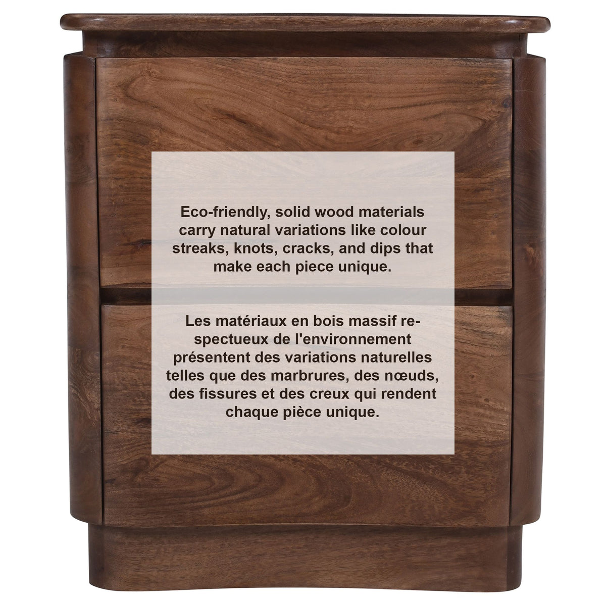 Akhila 2 Drawer Accent Table