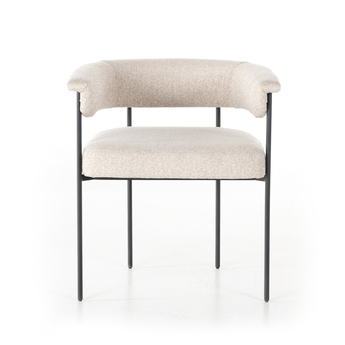 Sutter Beige Bouclé Dining Chair