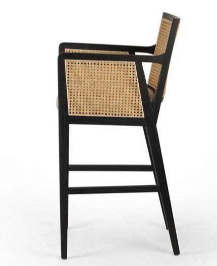 Antonia Cane Bar + Counter Stool