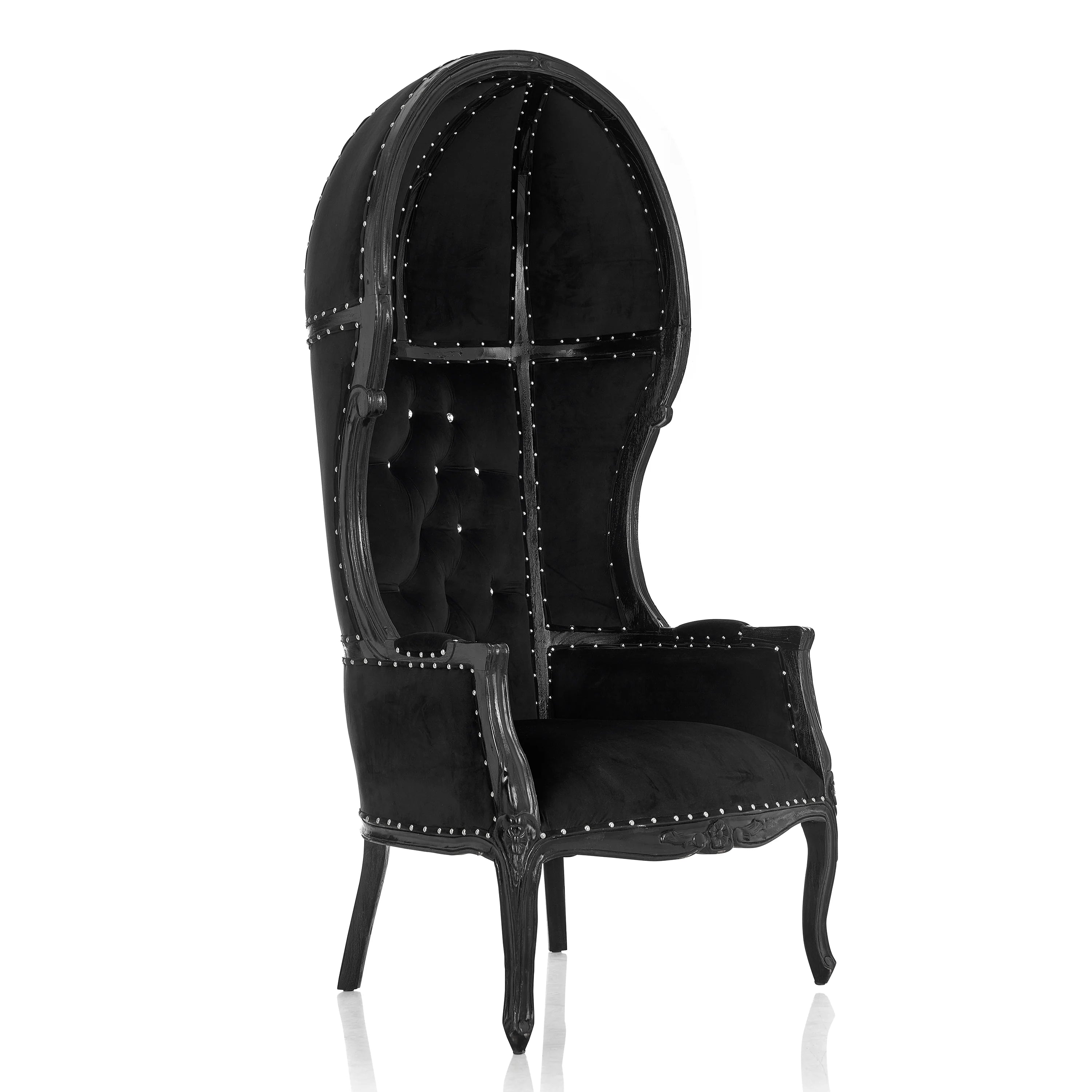 Hooded Canopy 65 Bridal Throne Chair