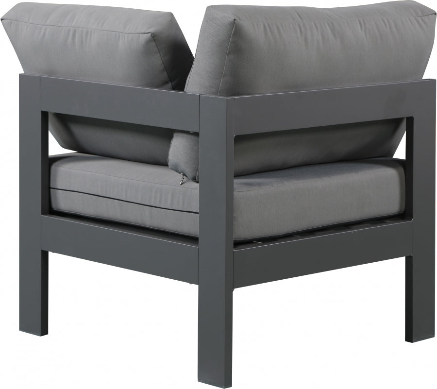 Chaise longue en tissu Orian Teddy