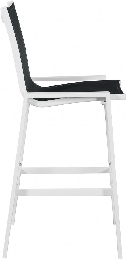 Nizuc Mesh Water Resistant Fabric Outdoor Patio Bar Stool