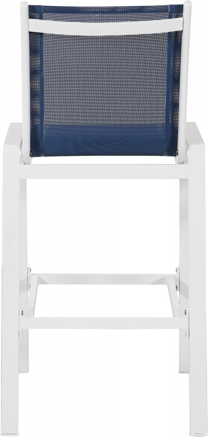 Nizuc Mesh Water Resistant Fabric Outdoor Patio Bar Stool
