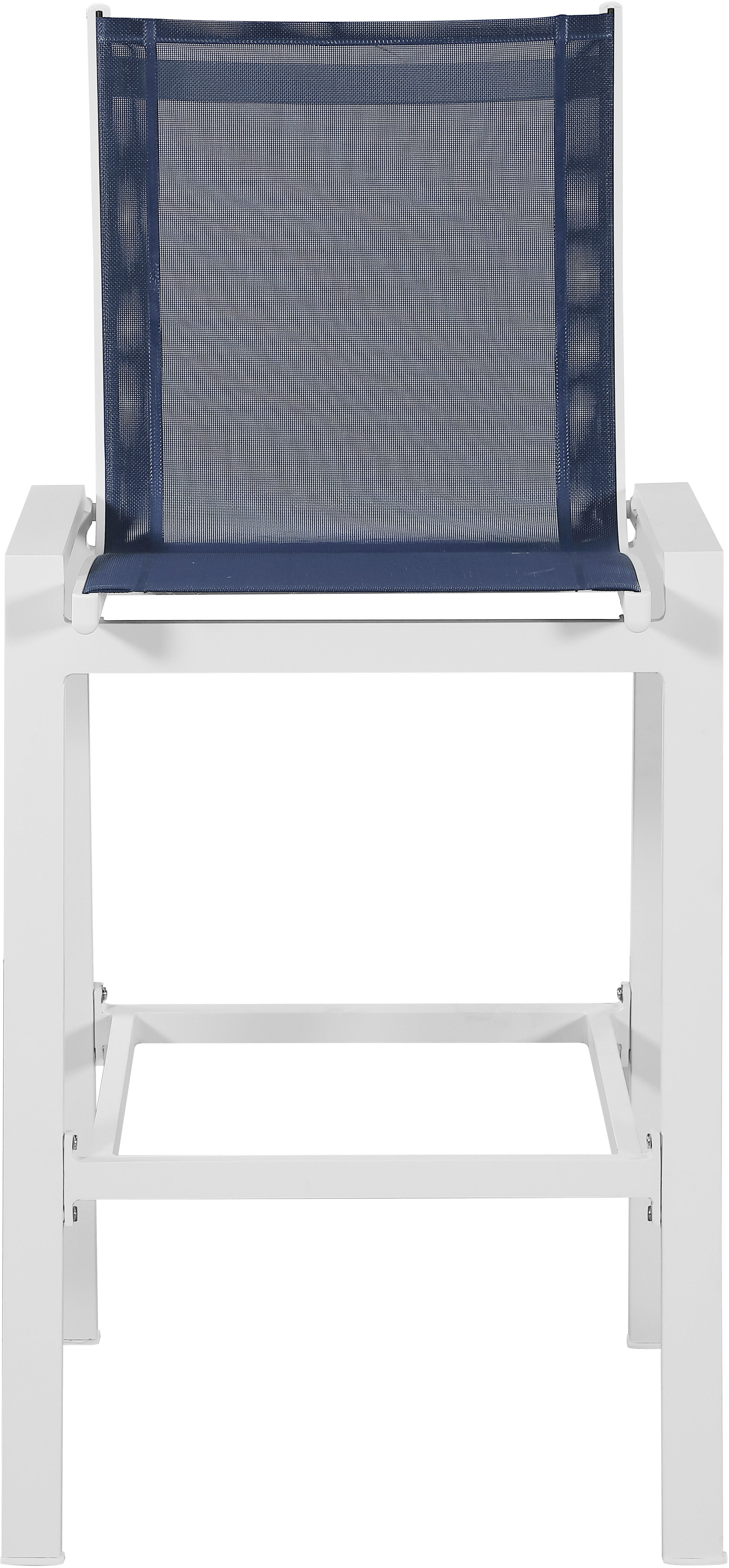 Nizuc Mesh Water Resistant Fabric Outdoor Patio Bar Stool