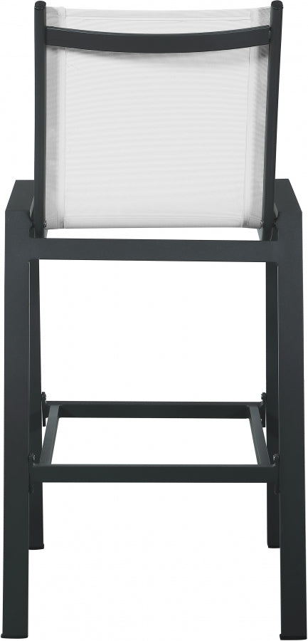 Nizuc Mesh Water Resistant Fabric Outdoor Patio Bar Stool