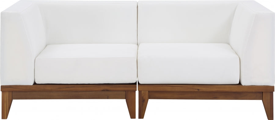 Chaise longue en tissu Orian Teddy