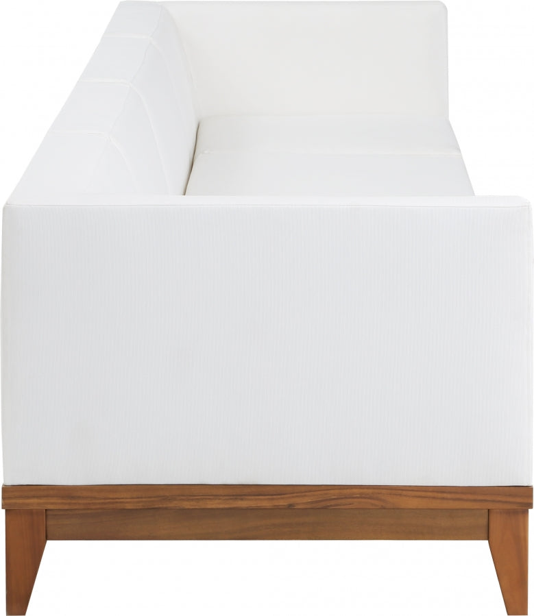 Chaise longue en tissu Orian Teddy