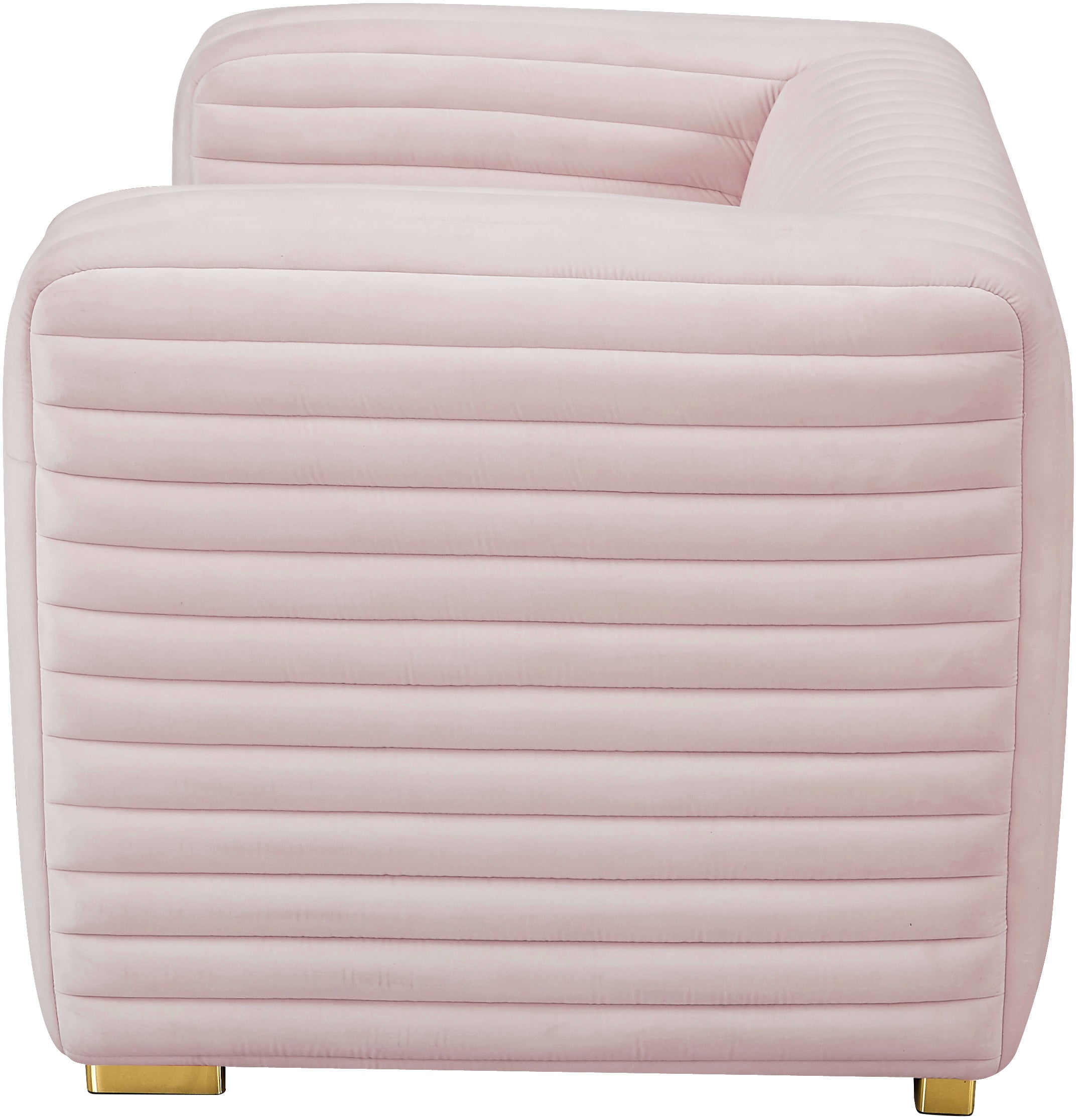 Fauteuil d'appoint rembourré en chenille Vivi 