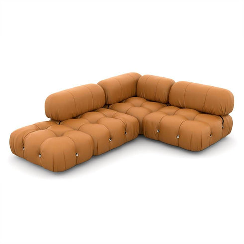Mario Bellini Vegan Leather Sofa - Middle Module (Reproduction)