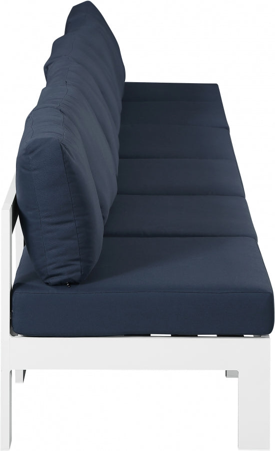 Chaise longue en tissu Orian Teddy