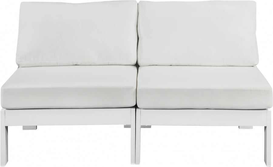 Chaise longue en tissu Orian Teddy