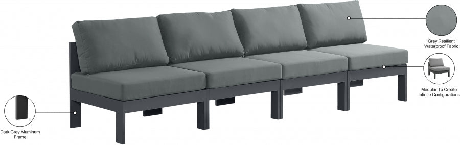 Chaise longue en tissu Orian Teddy