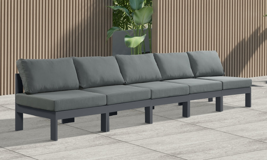 Chaise longue en tissu Orian Teddy