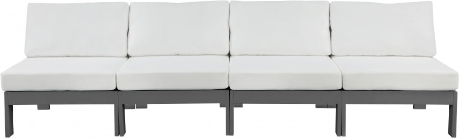 Chaise longue en tissu Orian Teddy