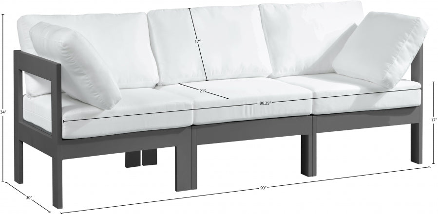 Chaise longue en tissu Orian Teddy