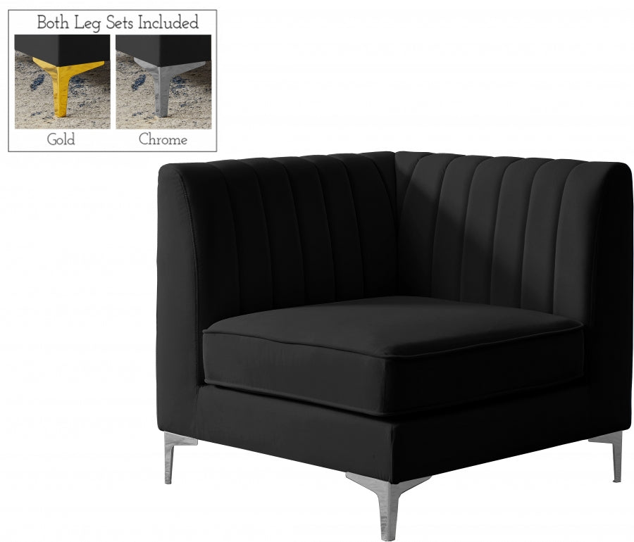 Fauteuil d'appoint rembourré en chenille Vivi 