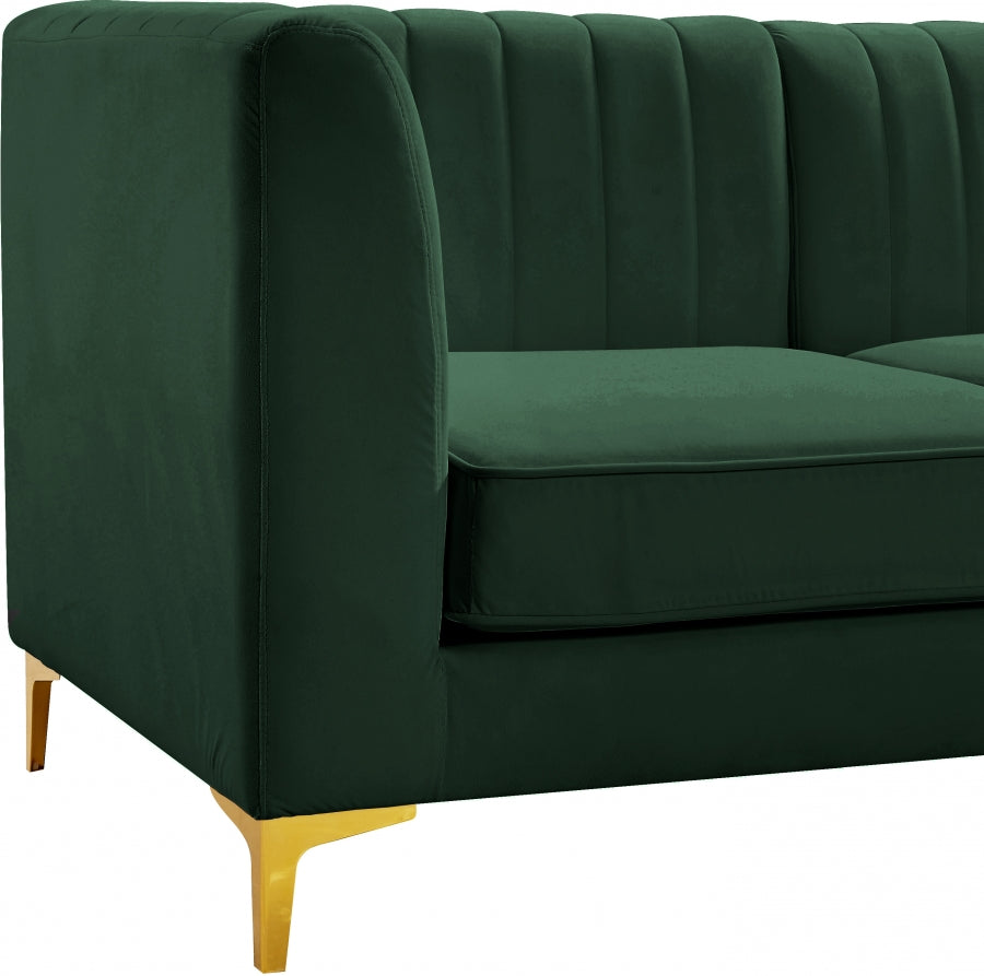 Fauteuil d'appoint rembourré en chenille Vivi 