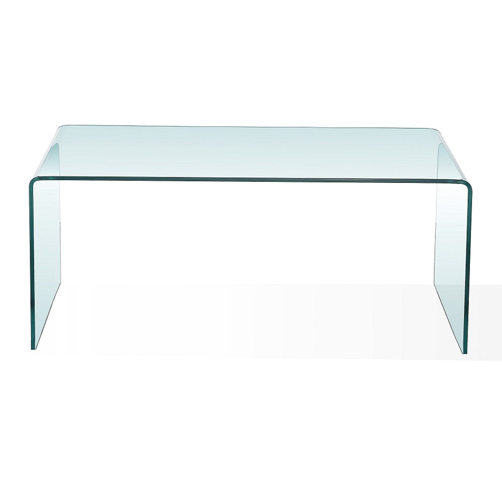 Bent Glass Condo Coffee Table