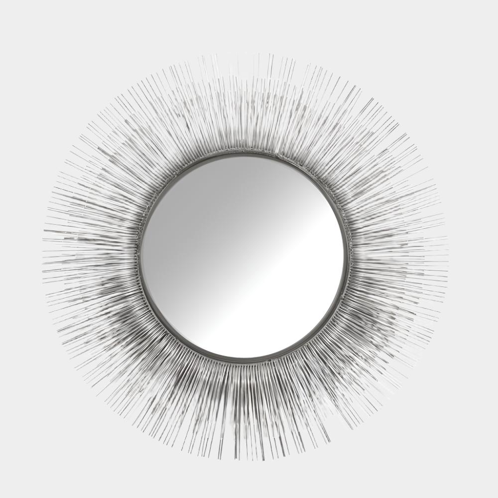 Silver Wall Mirror