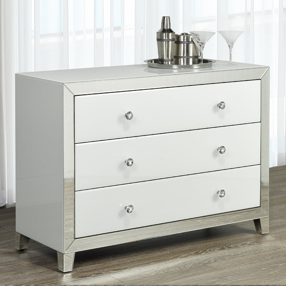 White Mirror Sideboard