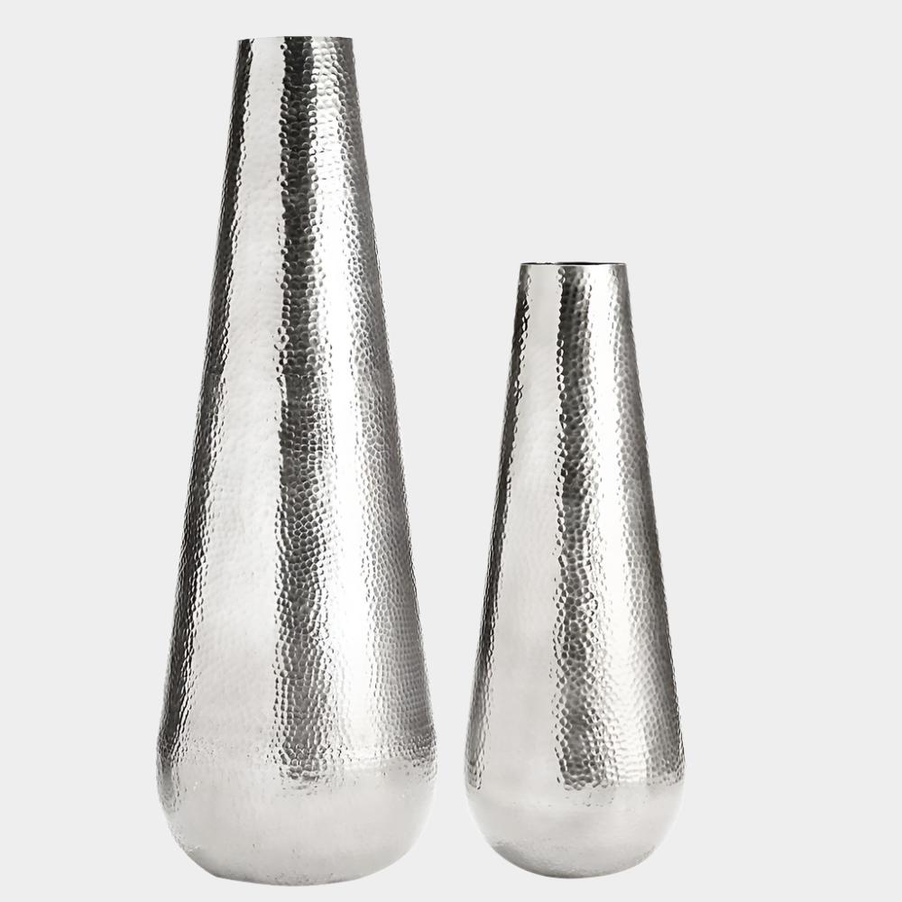 XC-22402/03-Vases en argent