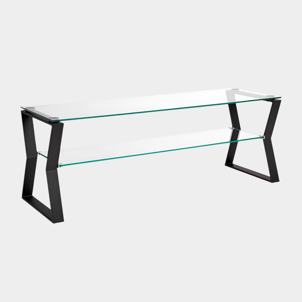 Noa Black Metal TV Table