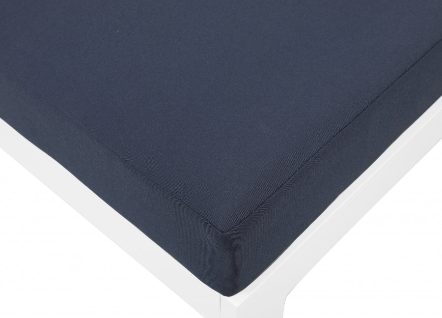 Nizuc 120" Water Resistant Fabric Upholstered Outdoor Patio 6pc. Modular Sectional