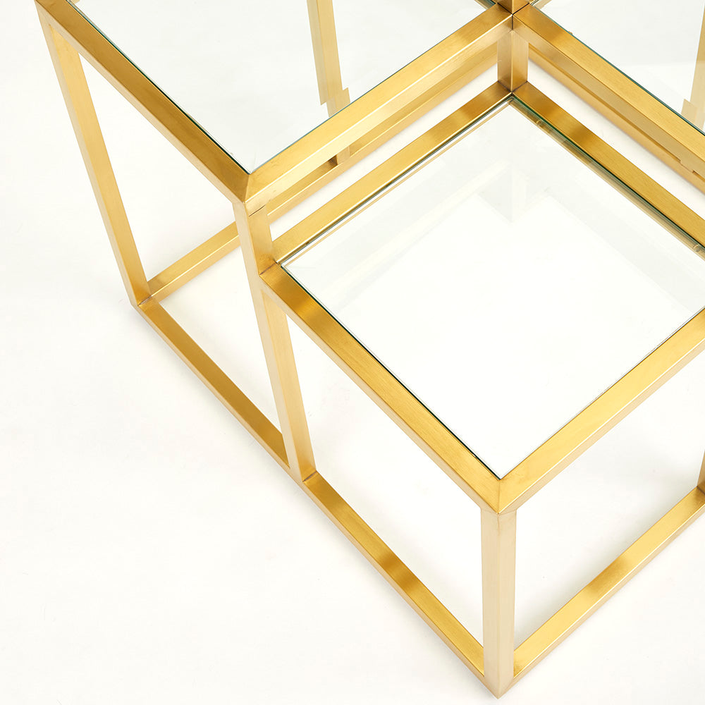 Elmore Gold End Table