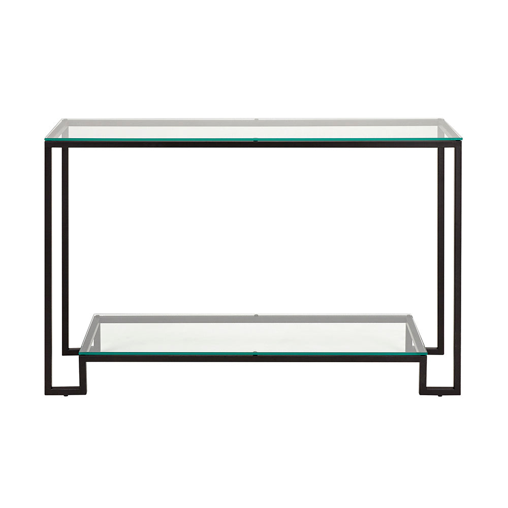 Krista Black Console Table