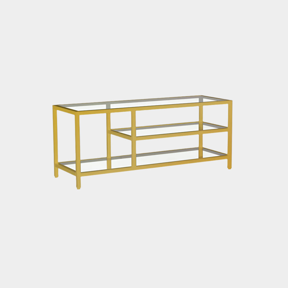 Miley TV Stand: Gold