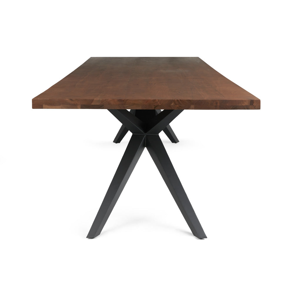 114 inch Straight Edge Dining Table: Airloft Legs