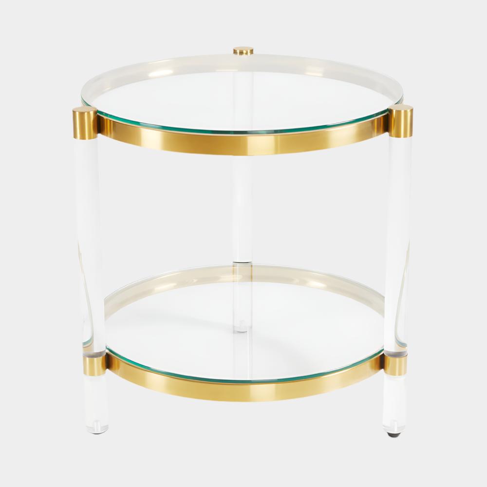 Paloma Gold End Table