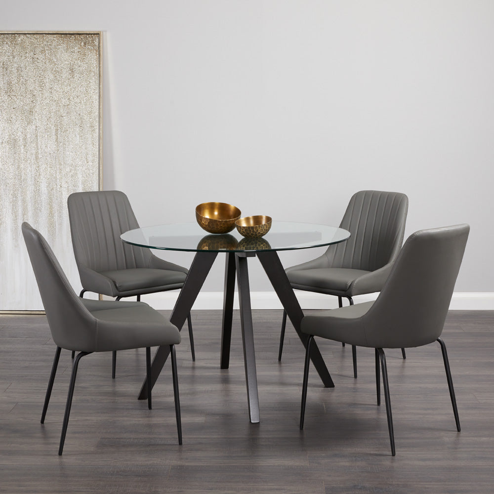 Carly Wood Dining Table