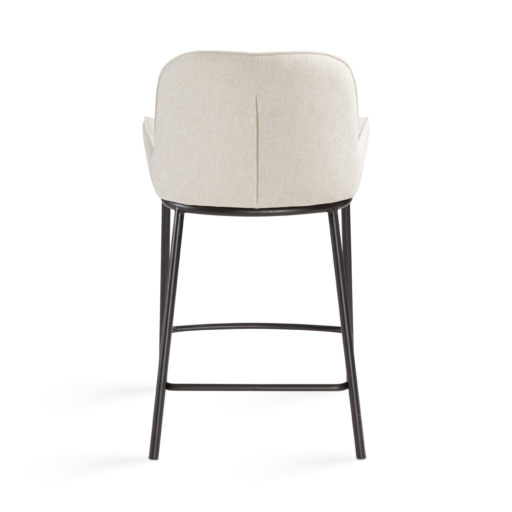 Bennett Counter Chair: Light Grey