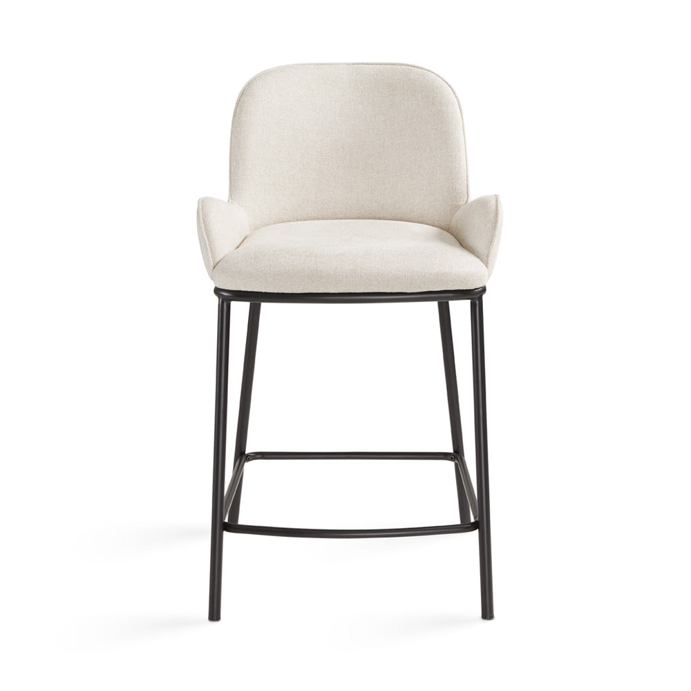 Bennett Counter Chair: Light Grey