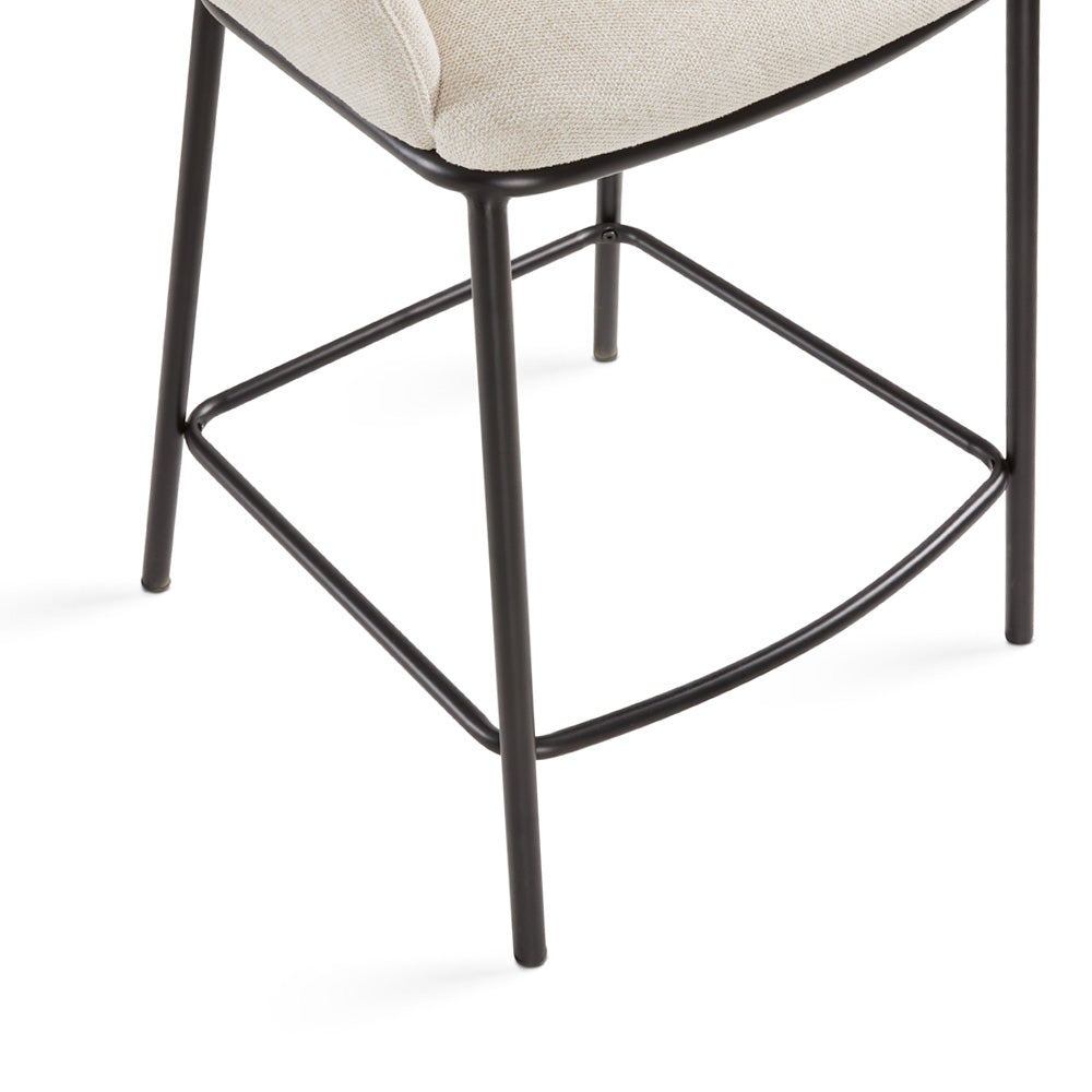 Bennett Counter Chair: Light Grey