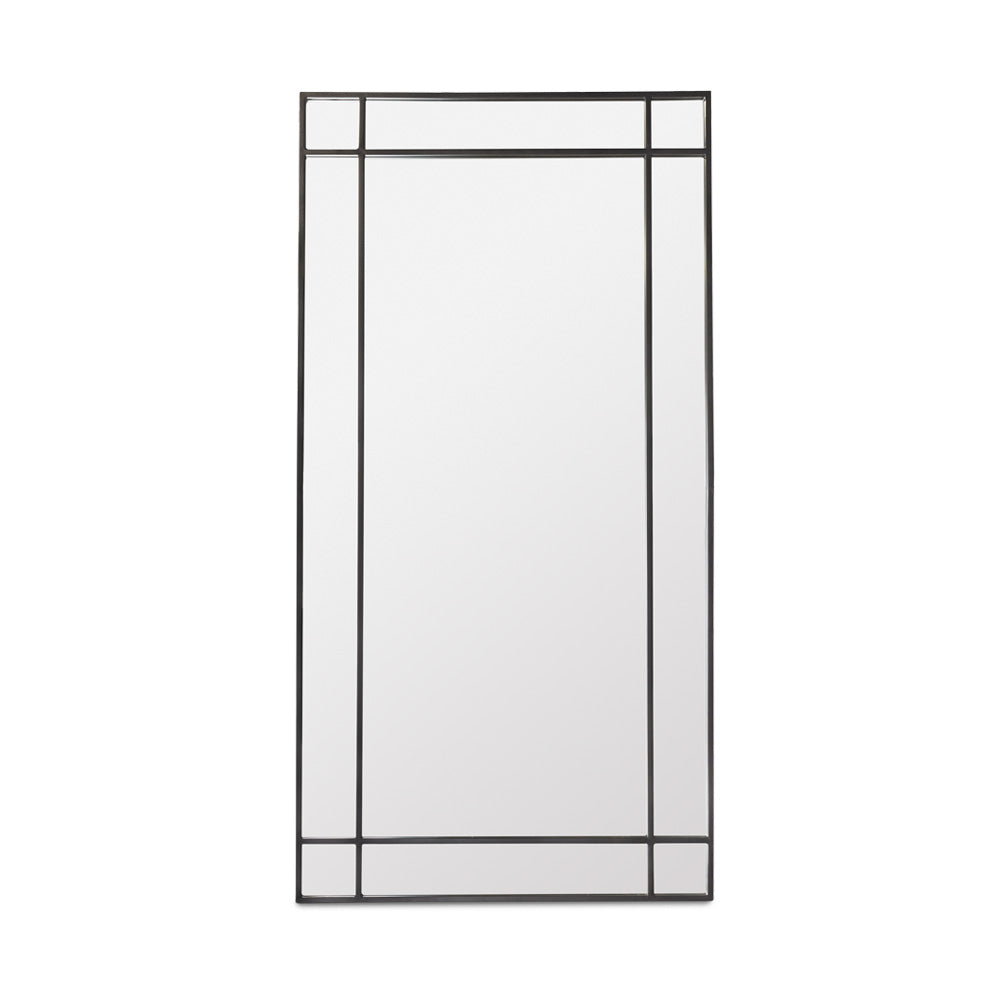 Gilmore Floor Mirror - Black Frame