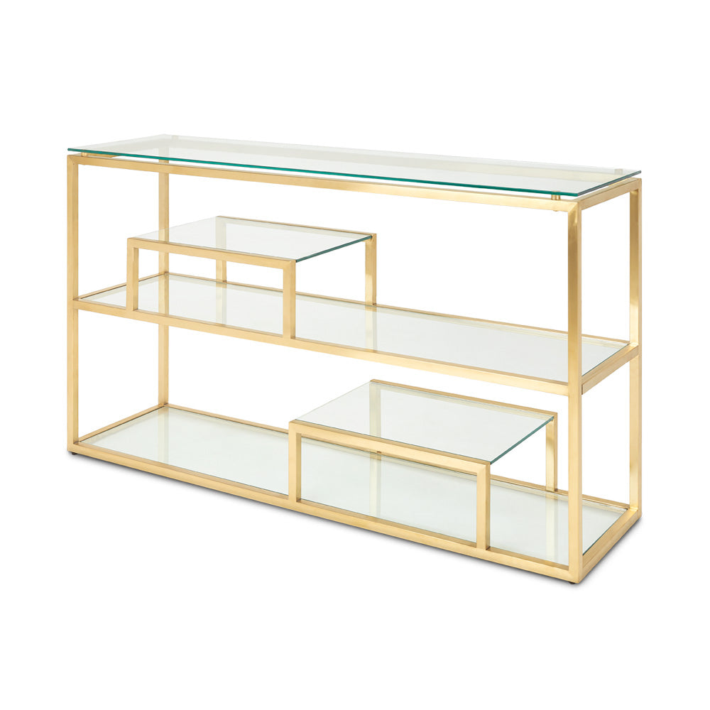 Barolo Gold Console Table