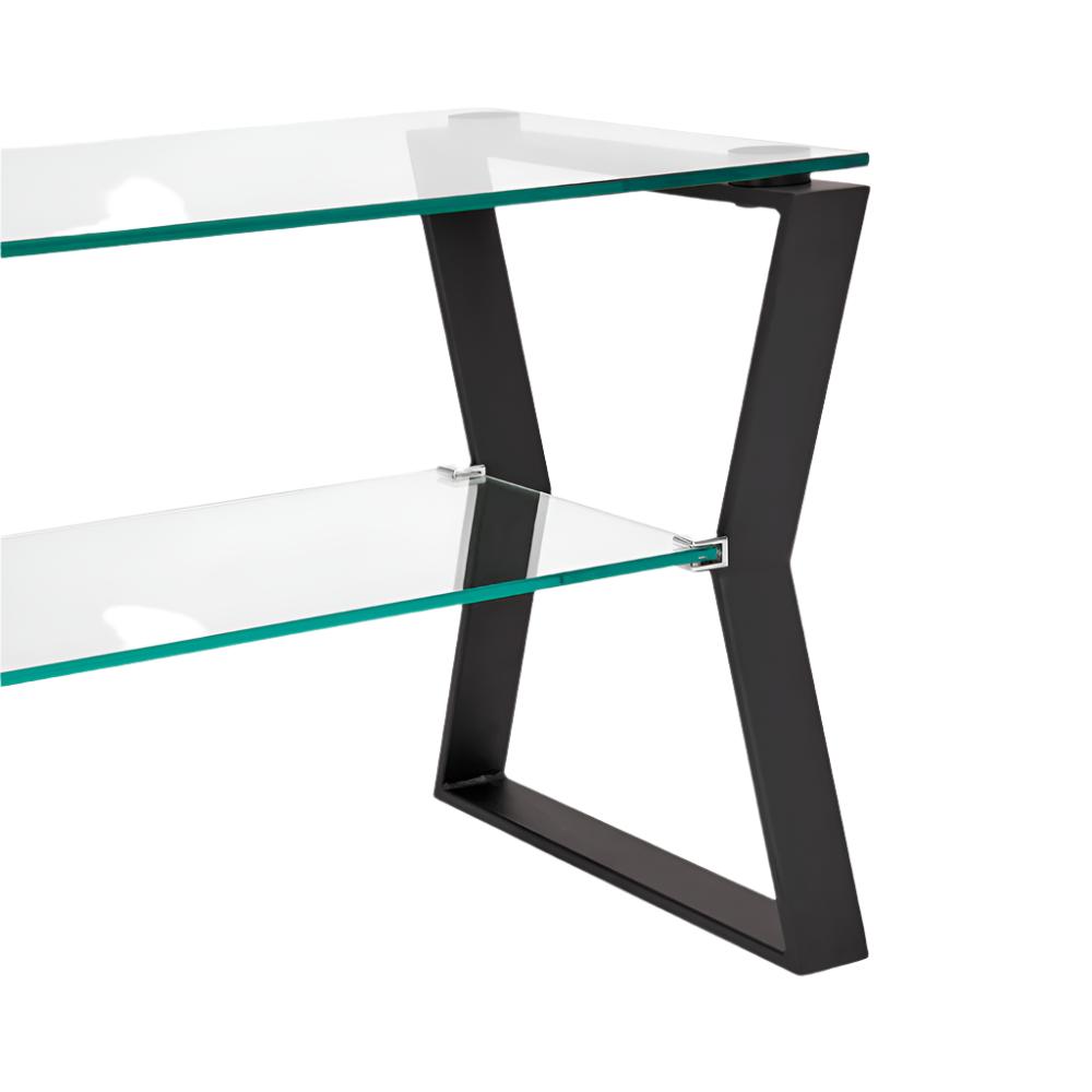 Noa Black Metal TV Table