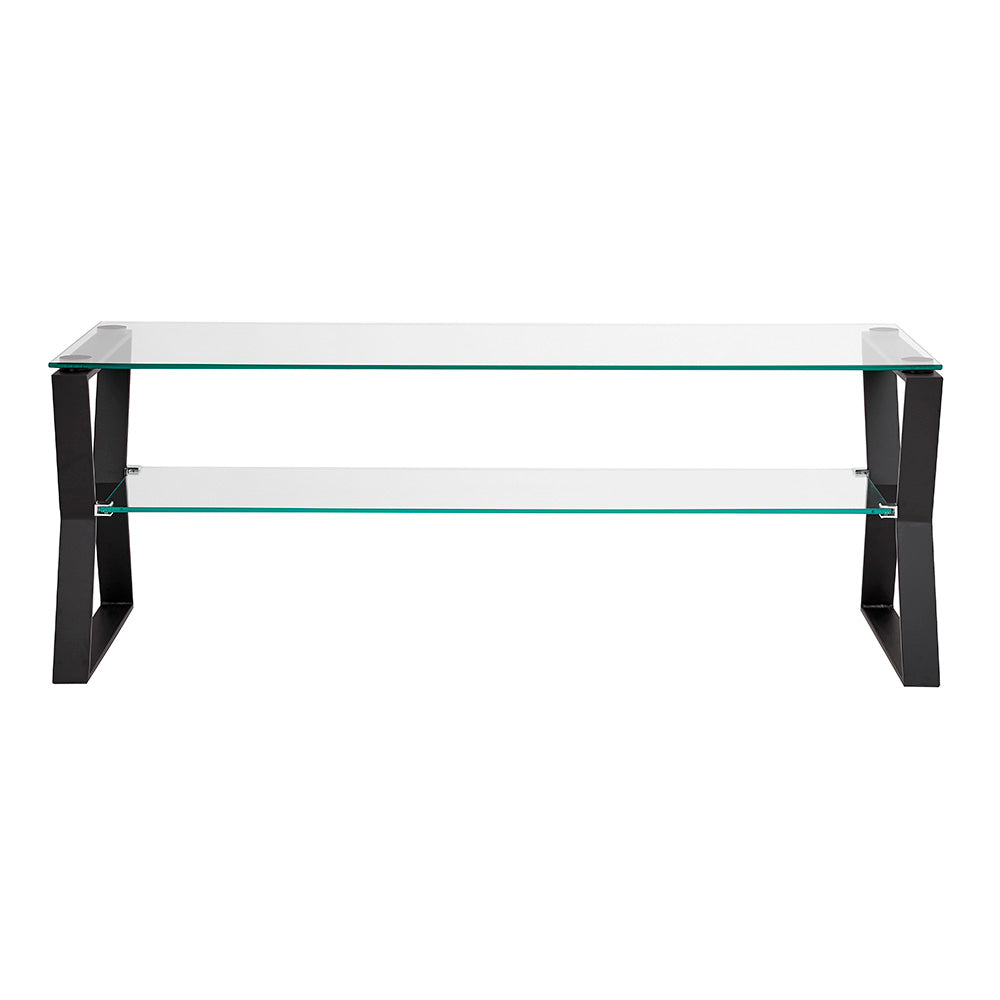 Noa Black Metal TV Table