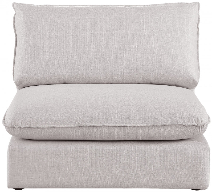Fauteuil d'appoint rembourré en chenille Vivi 