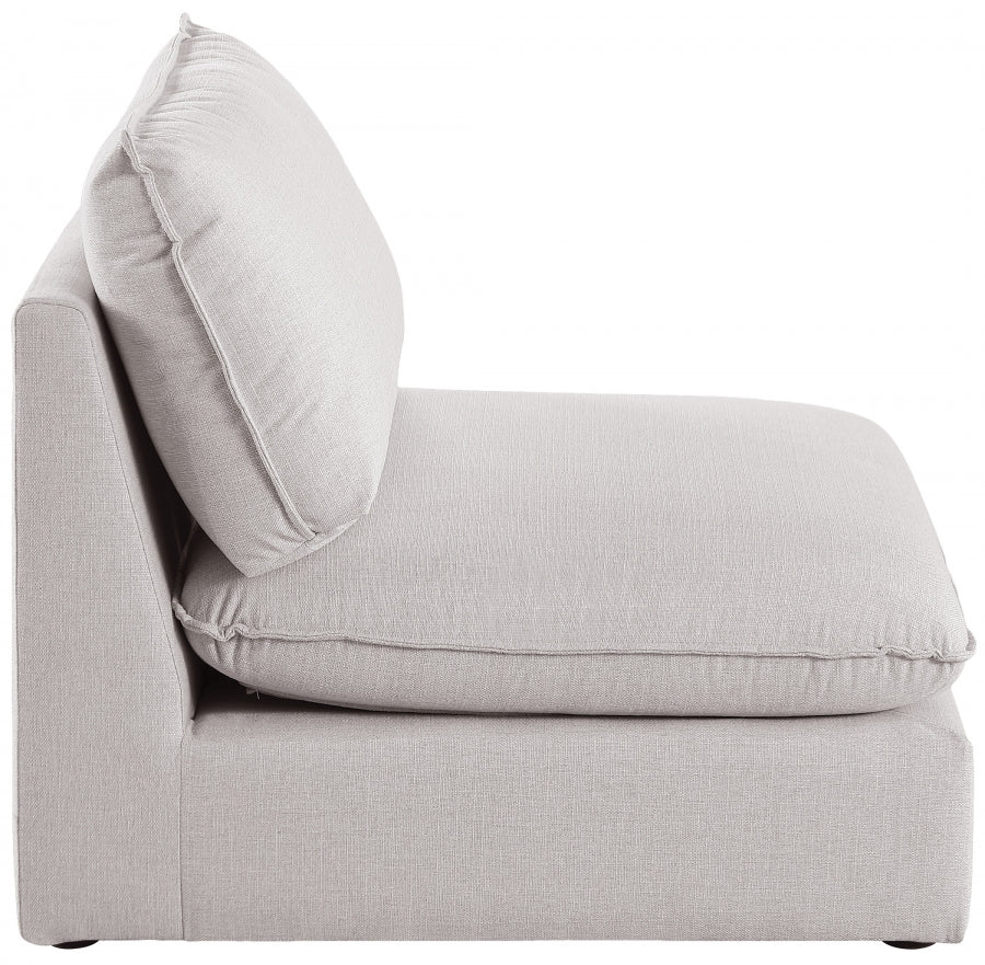 Fauteuil d'appoint rembourré en chenille Vivi 