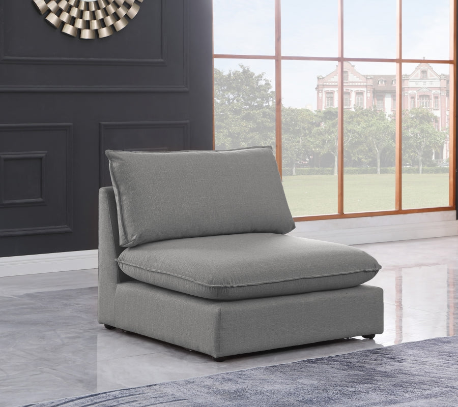 Fauteuil d'appoint rembourré en chenille Vivi 