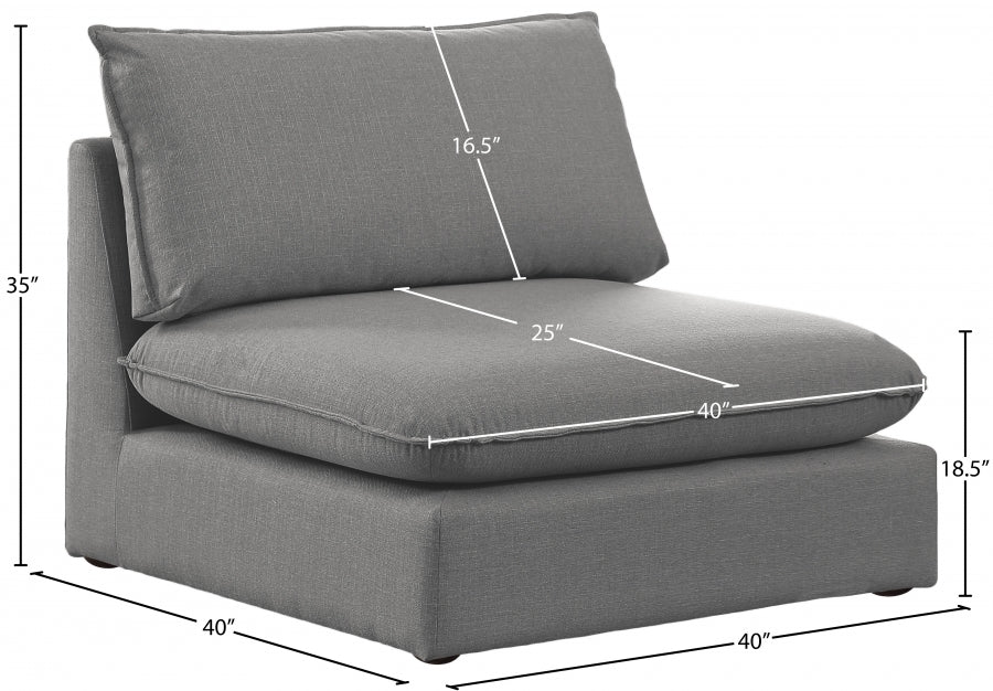 Fauteuil d'appoint rembourré en chenille Vivi 