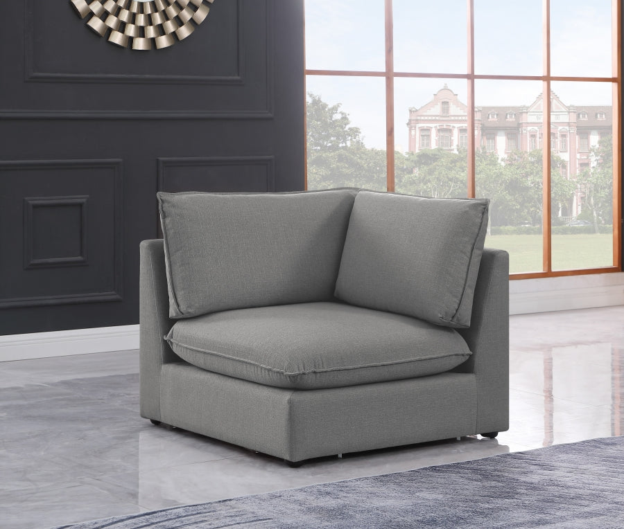 Fauteuil d'appoint rembourré en chenille Vivi 
