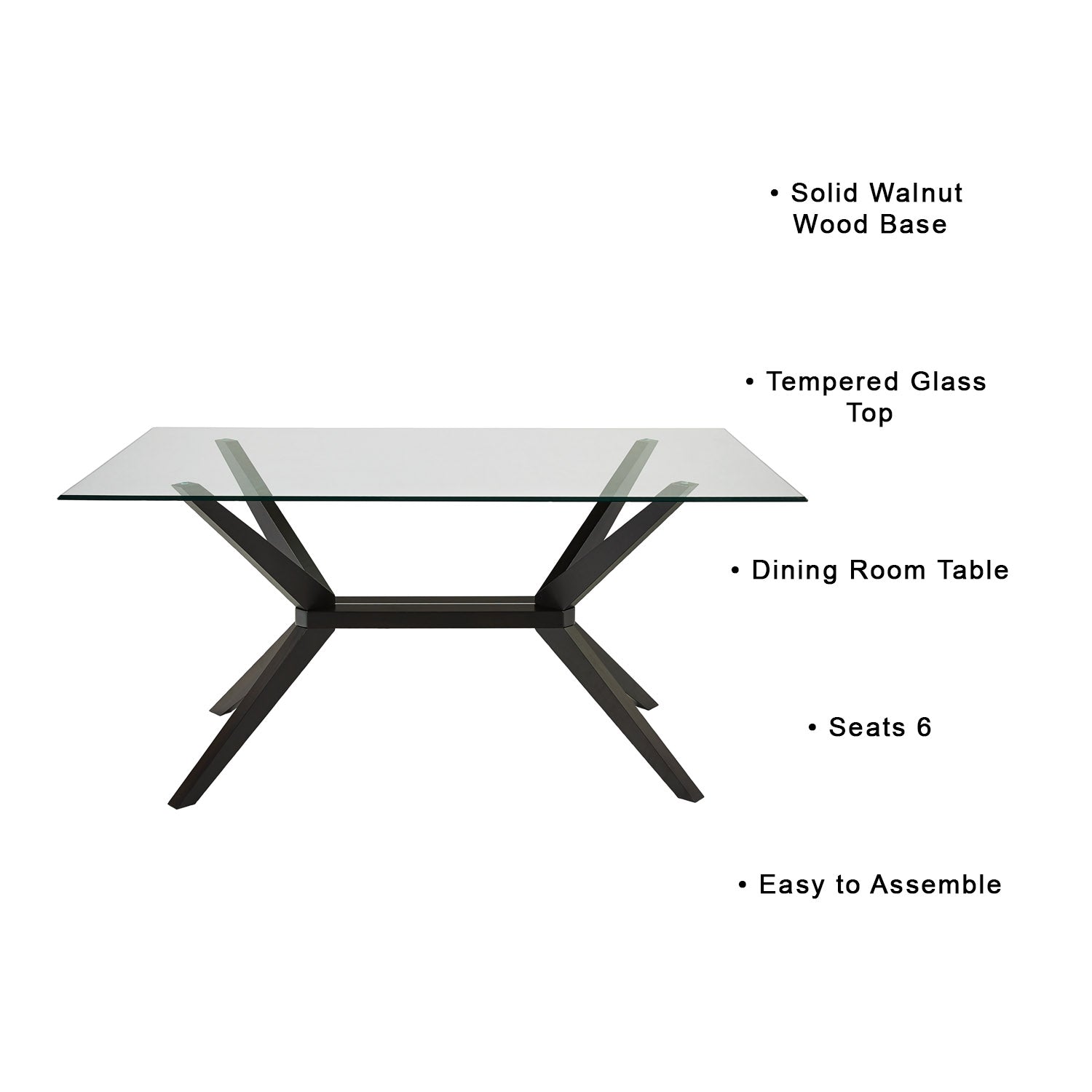 Vista Wood Dining Table