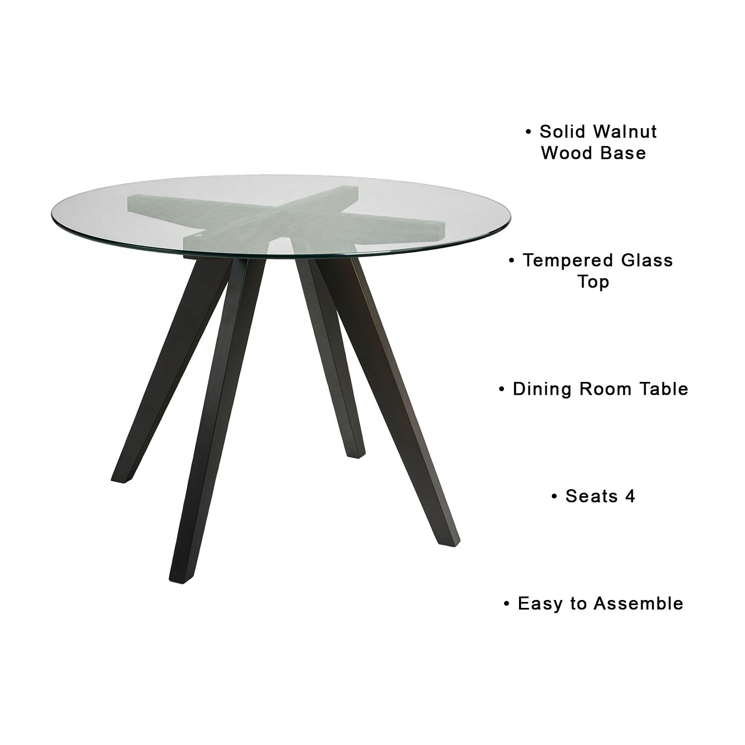 Carly Wood Dining Table