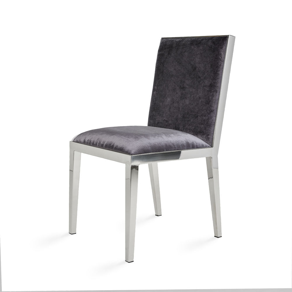 Emario Dining Chair Charcoal Velvet