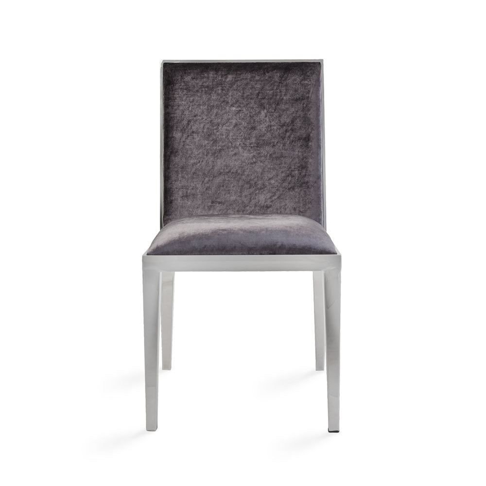 Emario Dining Chair Charcoal Velvet